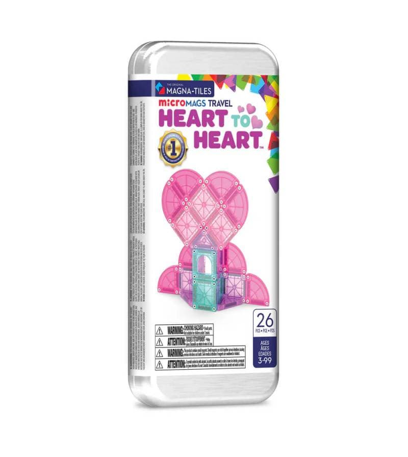 Micro Magna Tiles - Heart