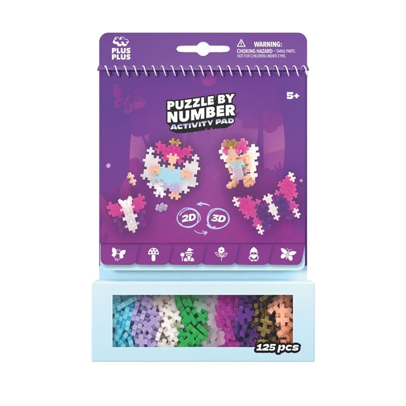 Plus-Plus Puzzle by Number - bosque encantado