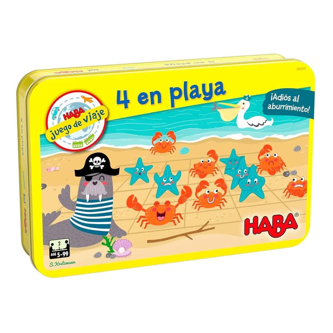 4 en playa